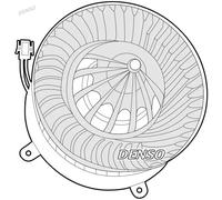 DENSO CABIN BLOWER FAN DEA17012 FOR MERC 2.1 E-CLASS (211) (02-09)