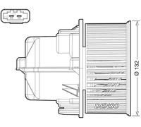 DENSO DEA33002 Interior Blower