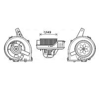 Blower fan ST8044 AVA QUALITY COOLING for SEAT SKODA AUDI VW