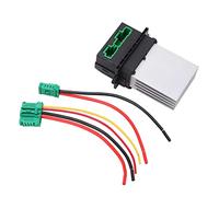 Blower Motor Resistor Premium Quality Heater Motor Fan Blower Regulator with Wiring Plug Harness for C5 C3 C2 207 406 607 1007 Scenic I II