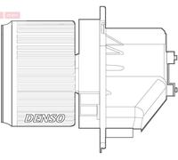 Blower/Parts DENSO DEA09066 for FIAT