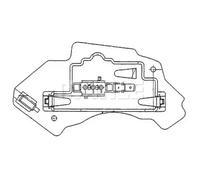 MAHLE ORIGINAL ABR 28 000P Regulator, passenger compartment fan