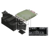 FEBI 100043 BLOWER RESISTOR HEATER FAN RESISTOR PACK 5 PIN FIAT PUNTO DOBLO DUCA