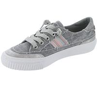 Blowfish Malibu Alex Womens Slip On, Fog Grey Colorwashed Cozumel/Dark Silver Orbit/Natural Bungalow, 4 UK