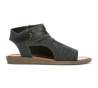 Blowfish Malibu Denver - Women's Charcoal Strappy Low Wedge Sandals - UK 6