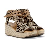 Blowfish Malibu Womens Lacey-C-Rope Wedge Sandal, Leopard, UK 3