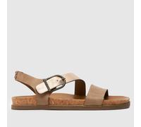 Blowfish Malibu Lance Asymmetric Sandals in Beige UK 5 (EU 38)
