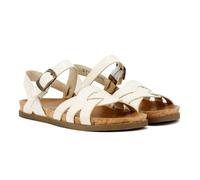 Blowfish Women's Leni Flat Sandals, Beige, Medium Fit, UK 3