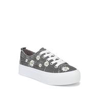 Blowfish Malibu Women's Sadie-Sun 8 Lace-Up Trainers, Charcoal, Medium Fit, UK 6