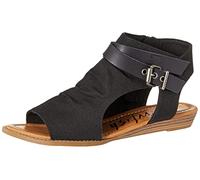 Blowfish Malibu Women's Balla4Earth Sandal, Blacksands Recycle, 4 UK