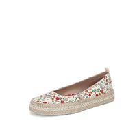 Blowfish Malibu Women's Benita Ballet Flats, White Multi, Medium Fit, UK 8