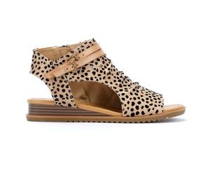 Blowfish Malibu Womens Butterfly Micro Wedge Sandal, Leopard, UK 6