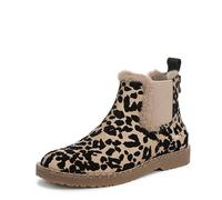 Blowfish Malibu Women's Chillin SHR Chelsea Ankle Boot, Sand Leopard, Medium Fit, UK 6