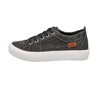 Blowfish Malibu Women's Clay Sneaker, Black Smoked 16oz Canvas, 6 UK
