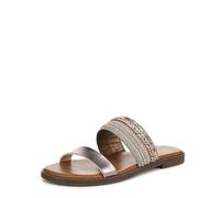 Blowfish Malibu Women's Curtis Flat Sandal, Pearl, Medium Fit, UK 7