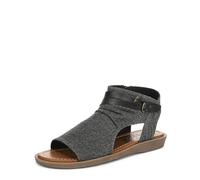 Blowfish Malibu Women's Denver Flat Sandals, Charcoal Denim, Medium Fit, UK 8