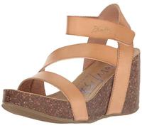 Blowfish Malibu Women's Hapuku Wedge Sandal, Nude Dyecut, 8 UK