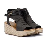 Blowfish Malibu Womens Lacey-C-Rope Wedge Sandal, Black, UK 7