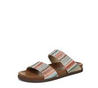 Blowfish Malibu Women's Leah Flat Slide Sandal, Multi, Medium Fit, UK 3