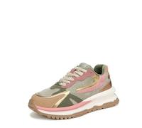 Blowfish Malibu Women's Leo Lace Up Trainer, Green/Pink, Medium Fit, UK 5