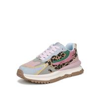 Blowfish Malibu Women's Leo Sneaker, Cloud Blue/Leopard Multi, 6.5 UK