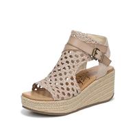 Blowfish Malibu Women's Lorrah Wedge Sandals, Gold, Medium Fit, UK 5