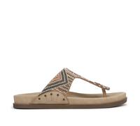 Blowfish Malibu Womens Lyric Embellished Sandals in Sand Faux Leather - Size UK 5