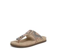 Blowfish Womens Malibu Lyric Thong Footbed Sandals Sand/Natural 6