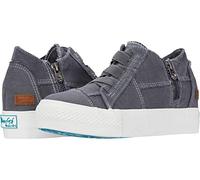Blowfish Malibu Women's Mamba Sneaker, Blue Tuna Color Washed Canvas, 6.5 UK