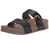 Blowfish Malibu Women's Marge Sandal, Black Dile/Dyecut, 4 UK