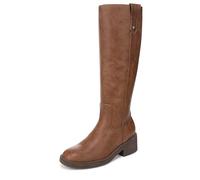 Blowfish Malibu Women's Nomads Knee High Boot, Brown Faux Leather, Medium Fit, UK 7