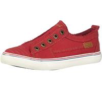 Blowfish Malibu Women's Play Sneaker, Jester Red Hipster Twill, 6 UK