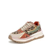 Blowfish Malibu Women's Retro Sneaker, Leopard, 5 UK