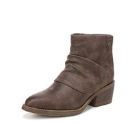 Blowfish Malibu Womens Riley Heeled Zip Boot, Dark Brown, UK 4