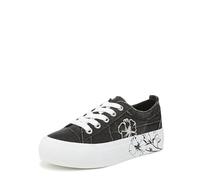 Blowfish Malibu Women's Sadie-Sun 10 Lace-Up Trainers, Black, Medium Fit, UK 4