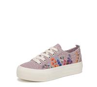 Blowfish Malibu Women's Sadie-Sun Sneaker, Iris Purple Canvas, 5 UK