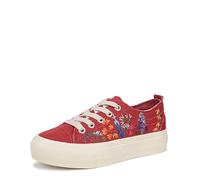 Blowfish Malibu Women's Sadie-Sun Sneaker, Pompeiian Red Canvas, 9 UK