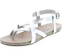 Blowfish Womens Granola Sandal, Silver Dyecut Pu, 5.5 UK