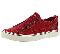 Blowfish Women's Play Sneaker, Red, 4.5 UK