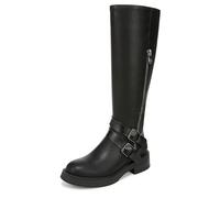 Blowfish Women's Virtue 2 Knee High Boots, Black Faux Leather, Medium Fit, UK 9
