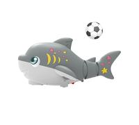 Blowing Ball Crawling Fish Toy For Baby And Toddler With Automatic Obstacle Avoidance Fun Light Effect Educational Toy Hand Eye Coordination Development