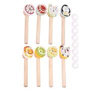 Blowing Ball Toy Game - 8-Piece Floating Ball Set | Floating Tube Activity | Sensory Integration Training Toy | WChildren's Magic Levitation Games | Ooden Pvc Balls | Hand-Eye Coordination Fun Game