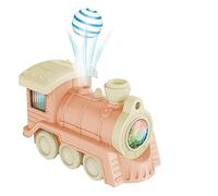 Blowing Ball Train for Children,Kids Train Set,Sensory Educational Set with Lights and Sounds,Interactive Preschool Learning Toys for Boys Girls (Red)