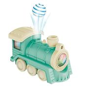 Blowing Ball Train for Children,Kids Train Set,Sensory Educational Set with Lights and Sounds,Interactive Preschool Learning Toys for Boys Girls (Green)