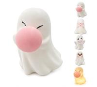 Blowing Bubble Ghost Night Light Cute Halloween Desk Decor 3D Printed