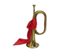 Blowing Bugle Orchestra With Red Cloth Brass Standard Trumpet For Professionals Training Beginners Exercise Performance
