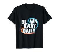 Blown Away Daily - Glassblowing Glassblower Value Graphic T-Shirt, Men, Black, M