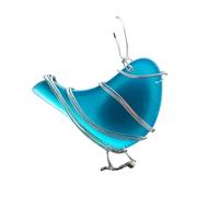 Blown Glass Bird Ornament Handmade Holiday Decoration Hanging Christmas Tree Decoration Watcher Collection Glass Blown Ornaments for Christmas Tree