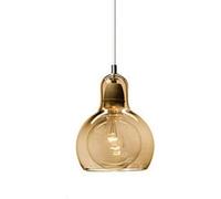 Blown Glass Pendant Lights Kitchen Island Nordic Small Hanging Lamp Dome Fixture Clear Amber Globe Coastal Chandelier for Farmhouse Bedroom Cafe Bar Restaurant Bathroom