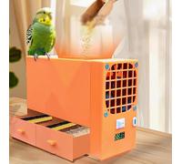 Blown Shell Splitter Bird Food Machine, Double Drawer for Efficient Tiny Particles Interception,for Millet and Grains Processing